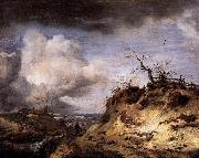 Philips Wouwerman Path through the Dunes oil on canvas